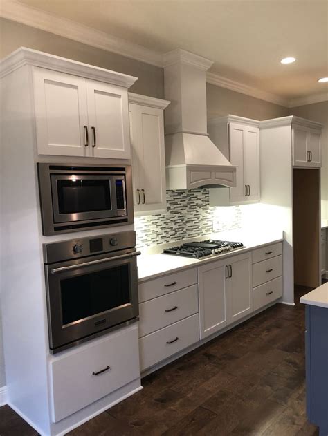 clean white shaker kitchen remodel small  wall kitchen kitchen redesign