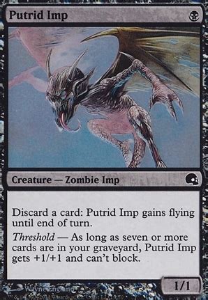 putrid imp premium deck series graveborn card kingdom