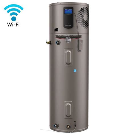 rheem performance platinum  gal tall  year hybrid electric water heater  heat pump