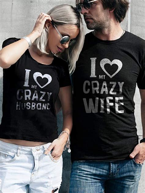 funny husband and wife couples t anniversary newlywed matching set t