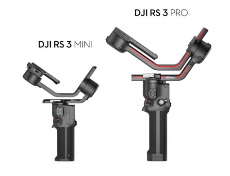 dji rs  mini gimbal handheld  mirrorless cameras unveiled