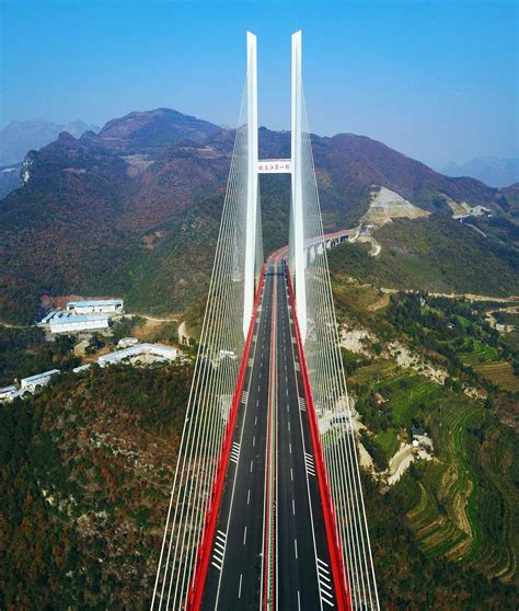 worlds highest bridge opens  traffic  china world dawncom