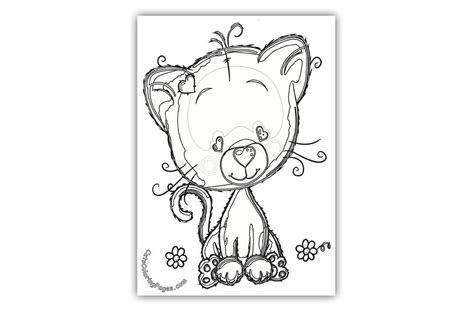 cute kitten  love coloring page love coloring pages cat coloring