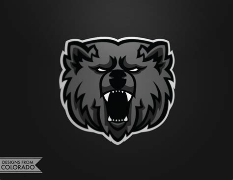 bears logo  behance bear logo bear mascot