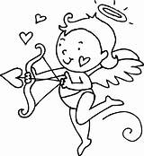 Cupid Coloring Clipart Pages Valentine Clip Valentines Cute Drawing Line Kids Transparent Easy Modern Printable Heart Cliparts Bestcoloringpagesforkids Wings Clipartmag sketch template