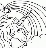 Unicorn Coloring Printable Kids Colouring Sheets Library Clipart sketch template