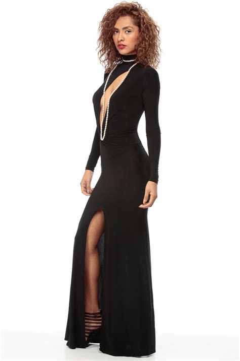 Classy But Sexy Black Maxi Dress Cicihot Sexy Dresses