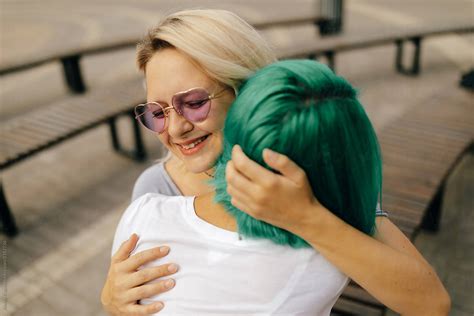 Lesbian Couple In Love By Stocksy Contributor Alexey Kuzma Stocksy