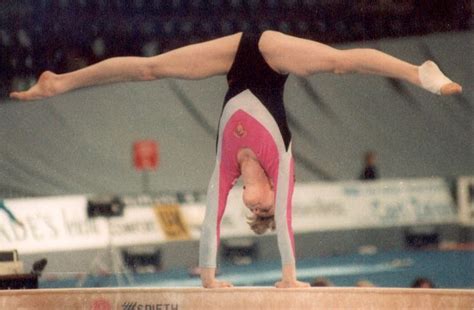 Olesya Dudnik Stuttgart 1989 Gymnastics Pictures Gymnastics