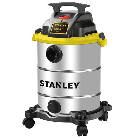 gallon  peak max hp stainless steel wetdry vacuum sl stanley tools