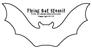 images  large bat stencils printable  printable pumpkin