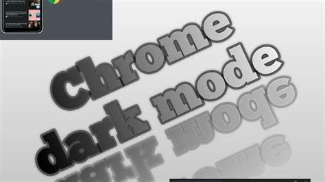 active chrome dark mode youtube