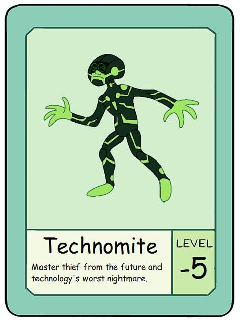 Pow Card 10 Technomite By Hectorvonjekyllhyde On Deviantart