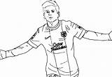 Neymar Barcelone Foot Coloriages Coloring Fantastique Fo Danieguto Décor Massey sketch template