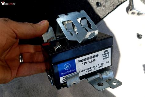 mercedes benz ml  gl auxiliary battery replacement
