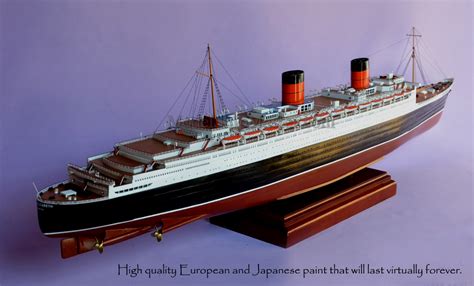 Queen Elizabeth Model Ship