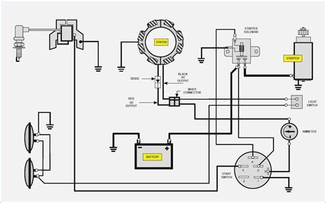 wiring diagram mtd lawn tractor wiring diagram  starter solenoid