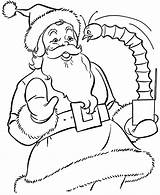 Santa Coloring Claus Pages Printable Christmas Kids Gift Colouring Box Toy Printables Elves Gif Print Surprising Scribblefun Printing Help sketch template