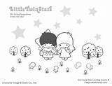 Sanrio Star sketch template