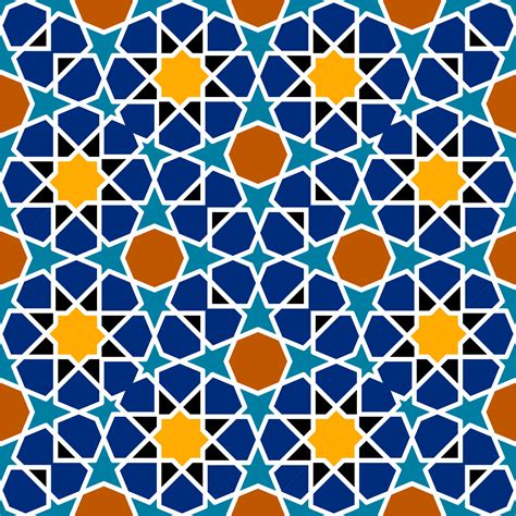 simple islamic art patterns