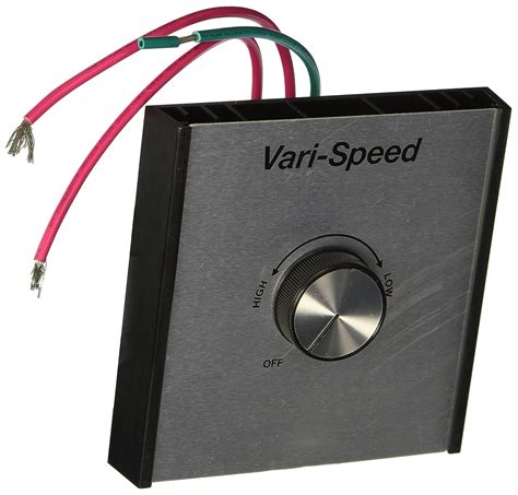 jd manufacturing vft variable speed control  fan   amp gray amazoncom