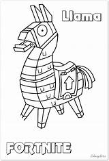Llama Trooper Unicorn sketch template
