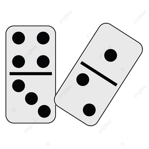dominoes clipart hd png couple  dominoes black domino vector png
