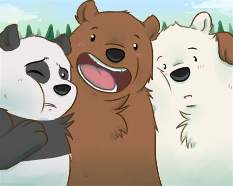 We Bare Bears Grizzly Grizz Panda Ice Bear Cartoon Network