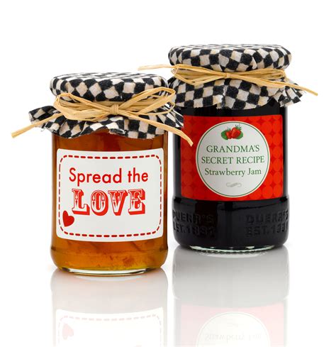 personalized labels  food  homemade foods  treats