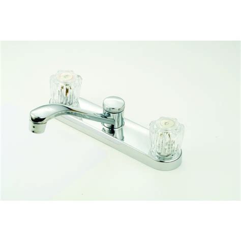 chrome rvmobile home metal kitchen faucet faucet  crystal handles