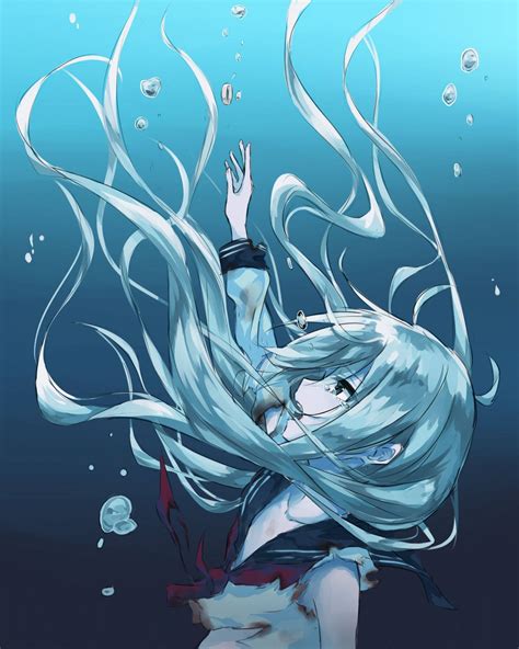 sad anime girl background  wallpaperscom