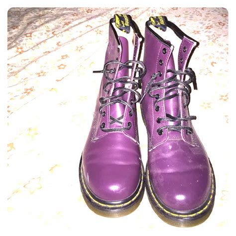 dr martens shoes purple  martens sz  color purple size  docmartensoutfit
