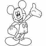 Mickey Mouse Miki Maus sketch template