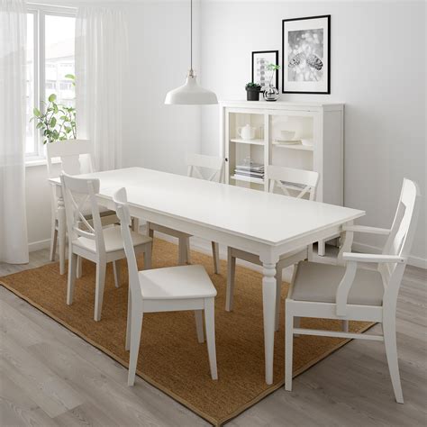 ingatorpingolf table   chairs whitenordvalla beige  cm