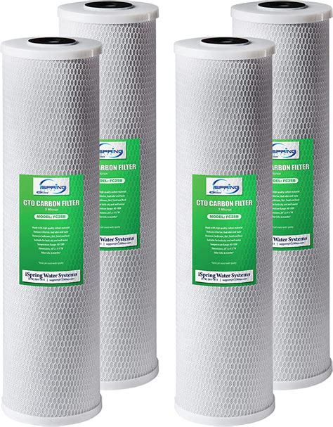 Buy Ispring Fc25bx4 High Capacity 4 5 X 20 Whole House Water Filter