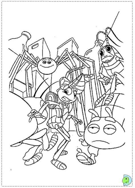 images  coloring pages  bugs life  pinterest