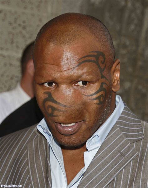mike tyson   nose pictures