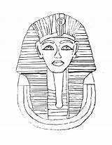 Mummy Egyptian Coloring Tut Pages Drawing King Tutankhamun Tomb Mask Kids Printable Book Bear Color Getdrawings Getcolorings sketch template