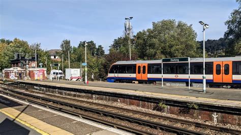 London Overground Class 710 Visits Dorking Rail Record