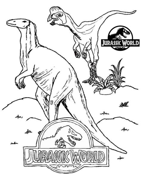jurassic park coloring pages coloring pages