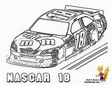 Coloring Nascar Pages Printable Car Race Cars Sports Kids Print Kyle Busch Colouring Boys Sheets Drawing Yescoloring Nasca Drawings Worksheets sketch template