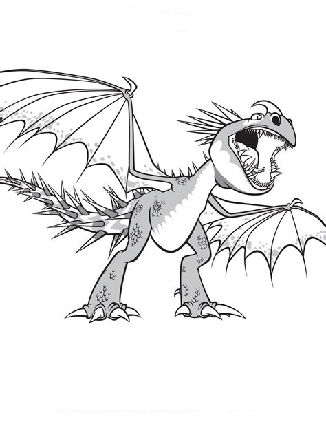 train  dragon coloring pages    print