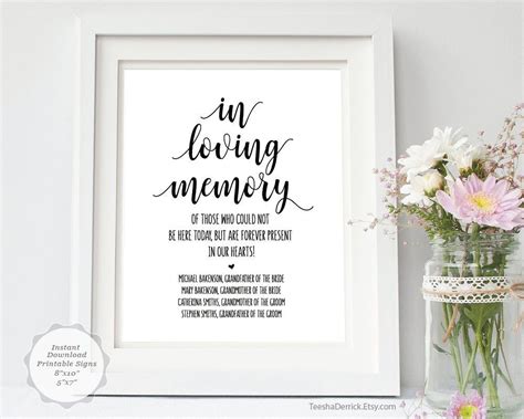 loving memory template collection