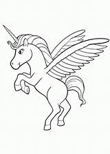 Pegasus Coloring Pages Unicorn Wings Printable Baby Pony Little Cute Print Getcolorings Unicorns Color Getdrawings Popular Pag Coloringhome Colorings sketch template