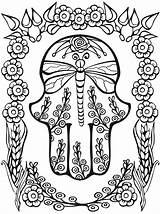 Coloring Pages Boho Colouring Printable Print Color Getcolorings sketch template