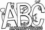 Alphabet Phonics sketch template
