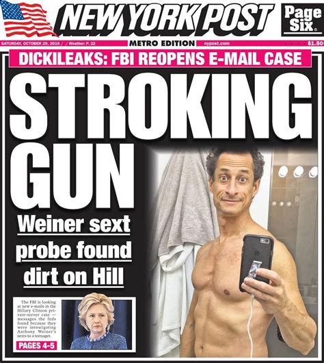 york post covers  anthony weiner business insider