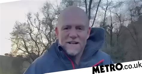 Mike Tindall Plunges Into Freezing Lake Wearing Tiny Budgie Smugglers