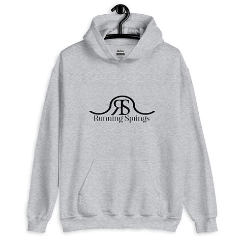 running springs unisex hoodie katie van slyke