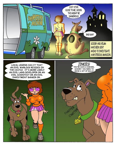 mystery of the sexual weapon scooby doo porn comics one